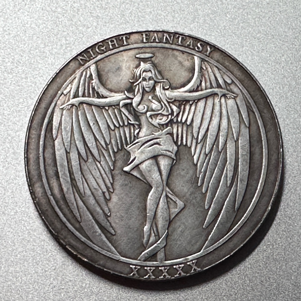 Night fantasy Devil or Angel talisman